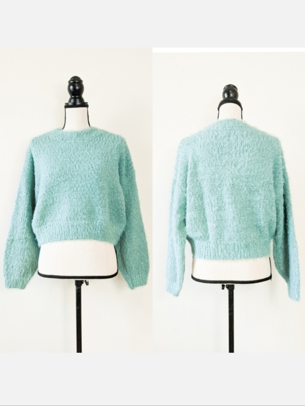 🦋LAST🦋 NWT Vero Moda O-Neck Fuzzy Sweater, Size X-Large